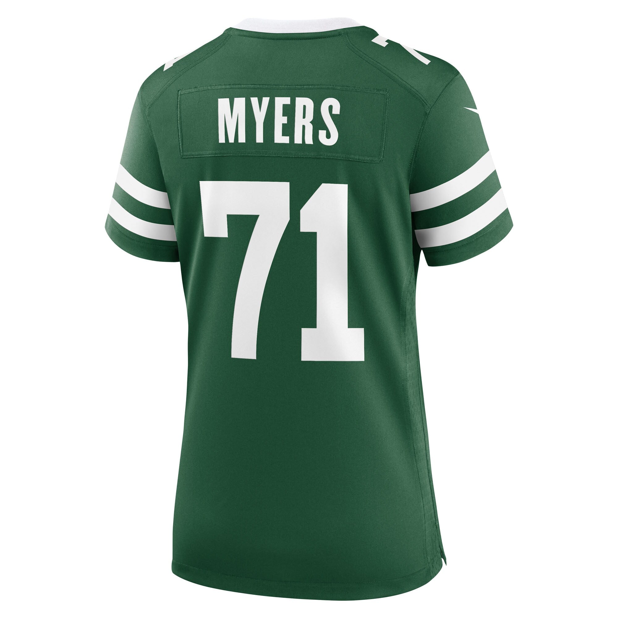 Josh Myers New York Jets Nike Women's Game Jersey - Legacy Green