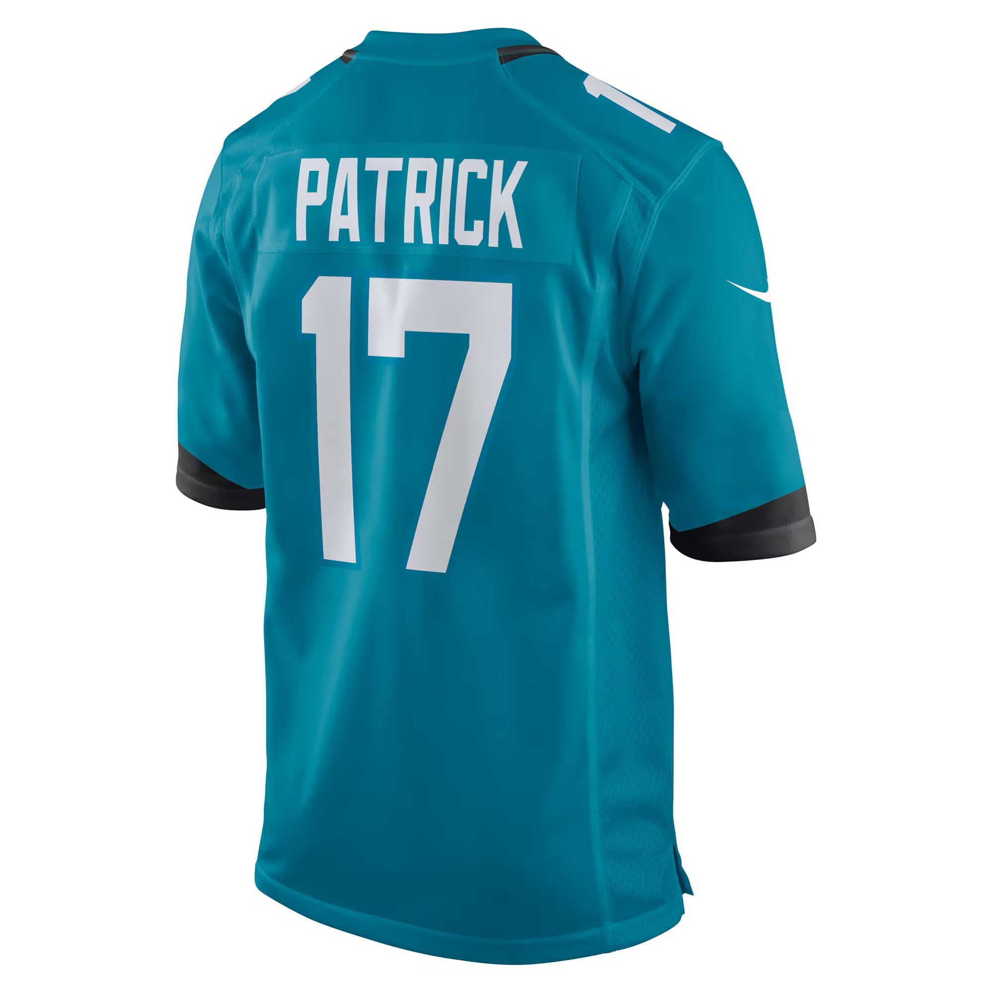 Tim Patrick Jacksonville Jaguars Nike Team Game Jersey -  Teal