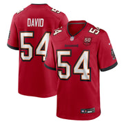 Lavonte David Tampa Bay Buccaneers Nike 50th Season Team Game Jersey - Red