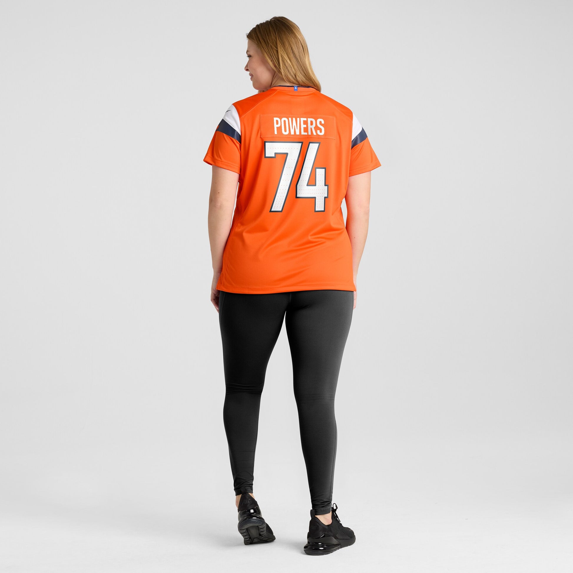 Ben Powers Denver Broncos Nike Women's Team Game Jersey -  Orange