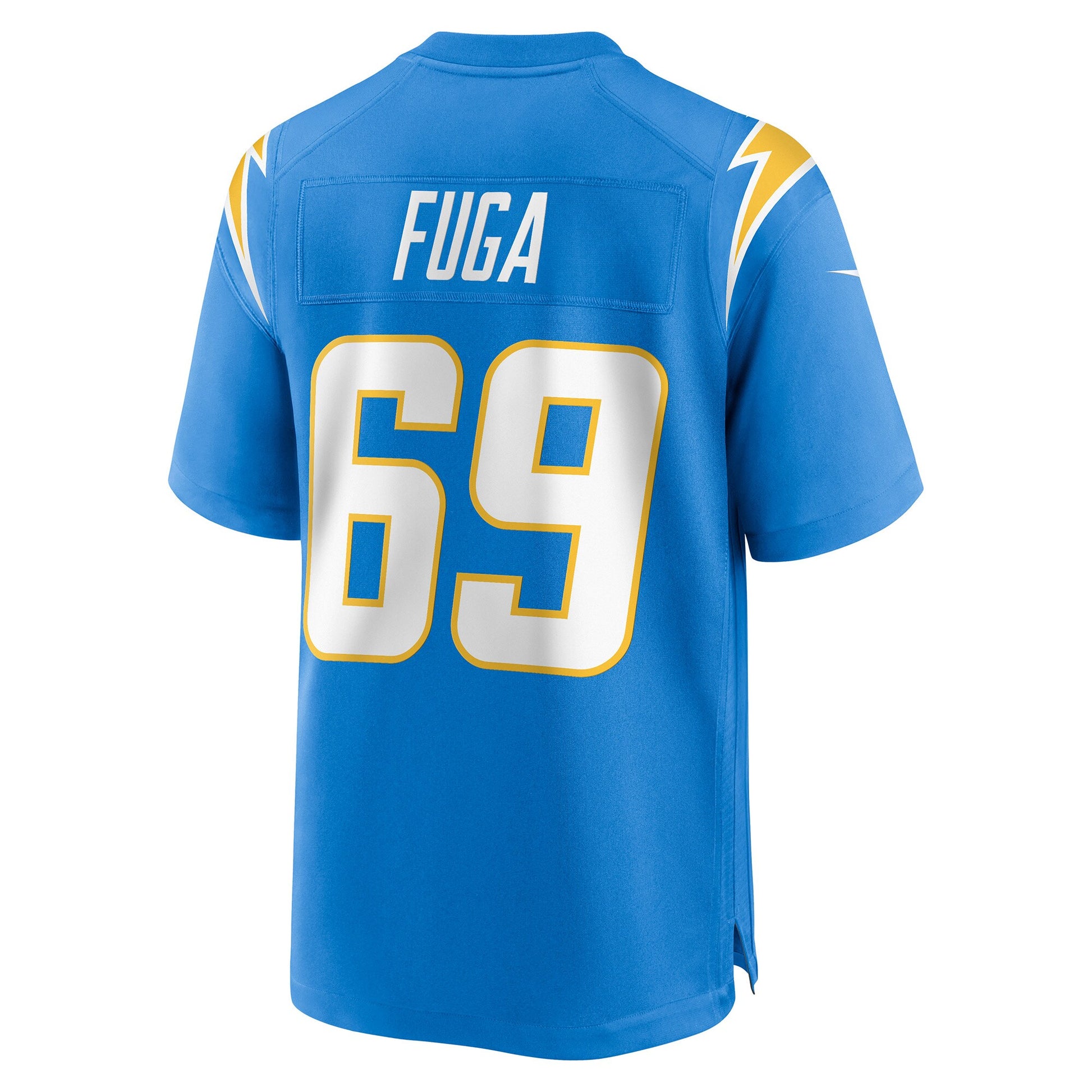 Josh Fuga Los Angeles Chargers Nike Team Game Jersey -  Powder Blue