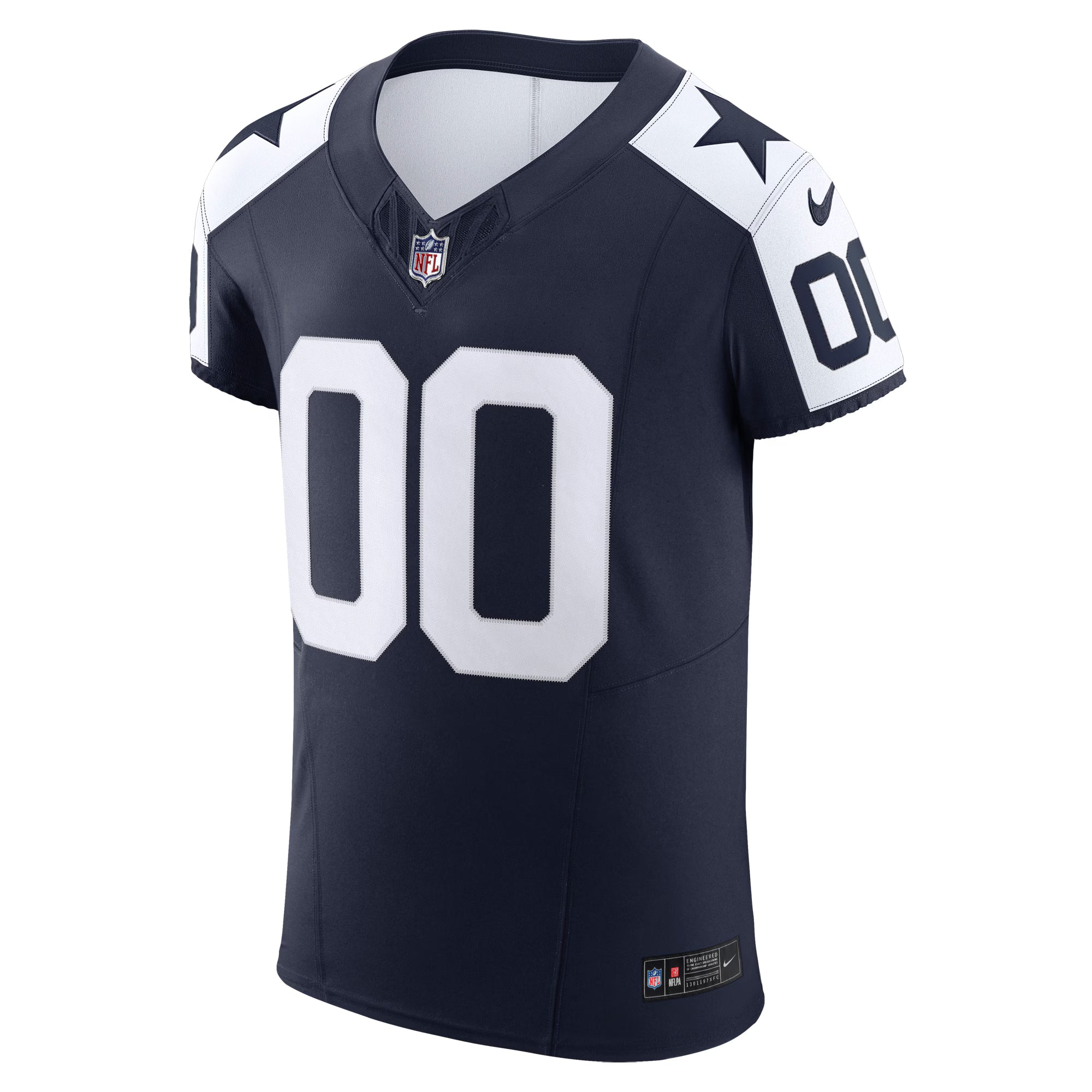 Dallas Cowboys Nike Vapor F.U.S.E. Elite Custom Jersey - Navy