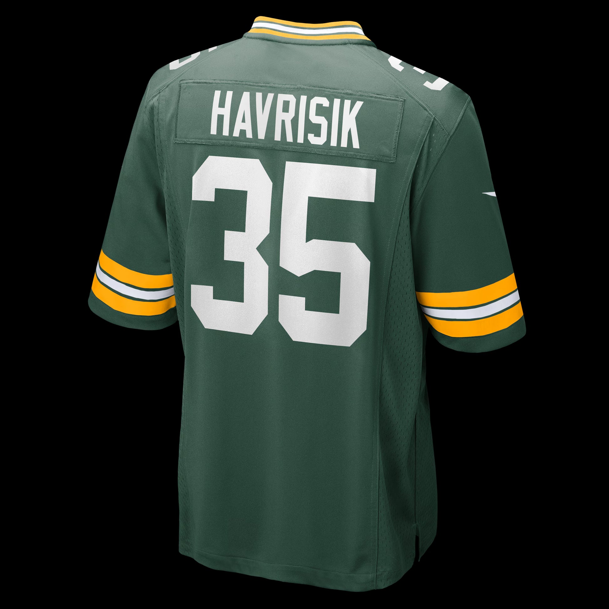 Lucas Havrisik Green Bay Packers Nike Team Game Jersey -  Green