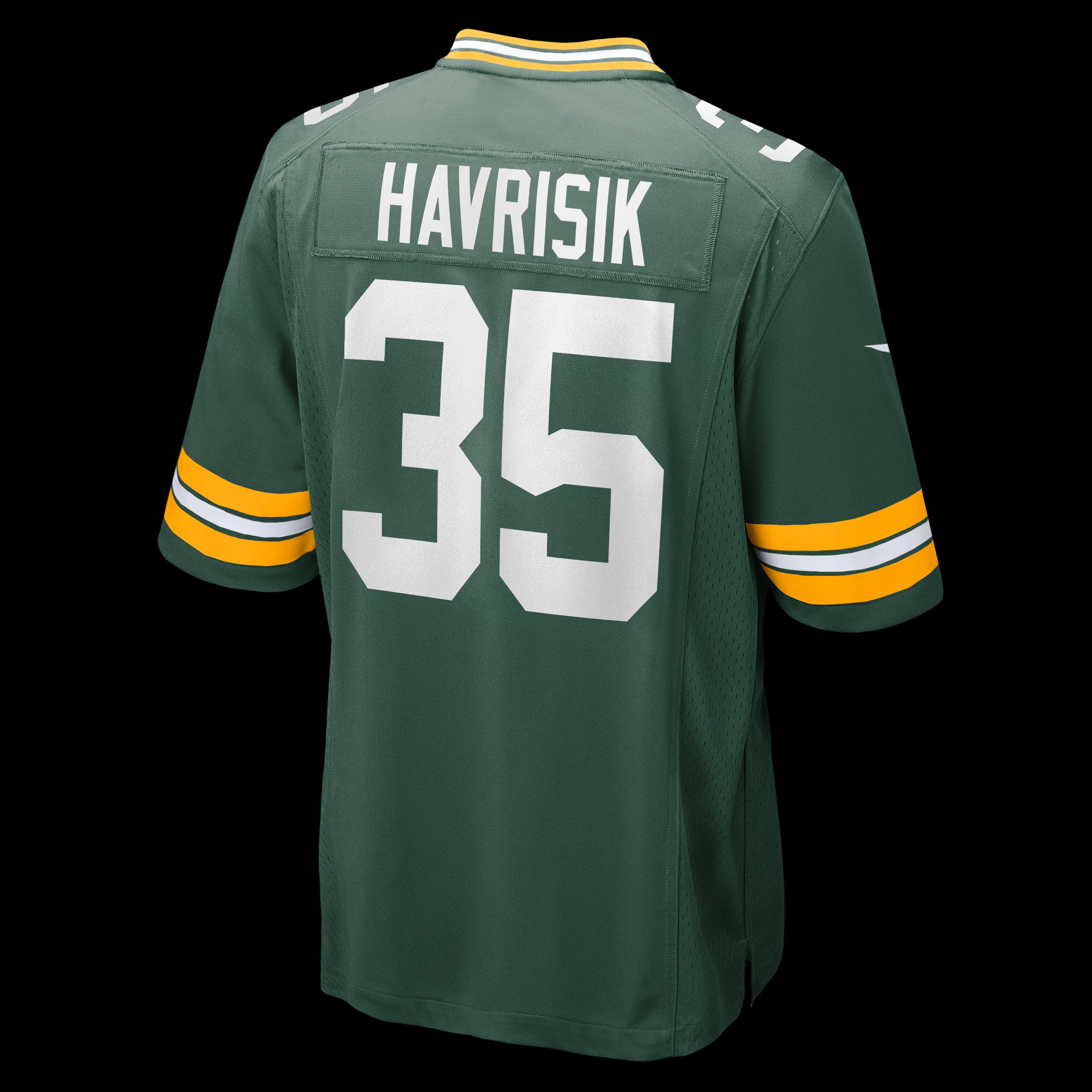 Lucas Havrisik Green Bay Packers Nike Team Game Jersey -  Green