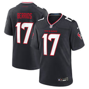 Braxton Berrios Houston Texans Nike Team Game Jersey -  Navy