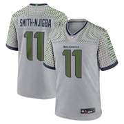 Jaxon Smith-Njigba Seattle Seahawks Nike 2025 Rivalries Collection Game Jersey - Wolf Gray