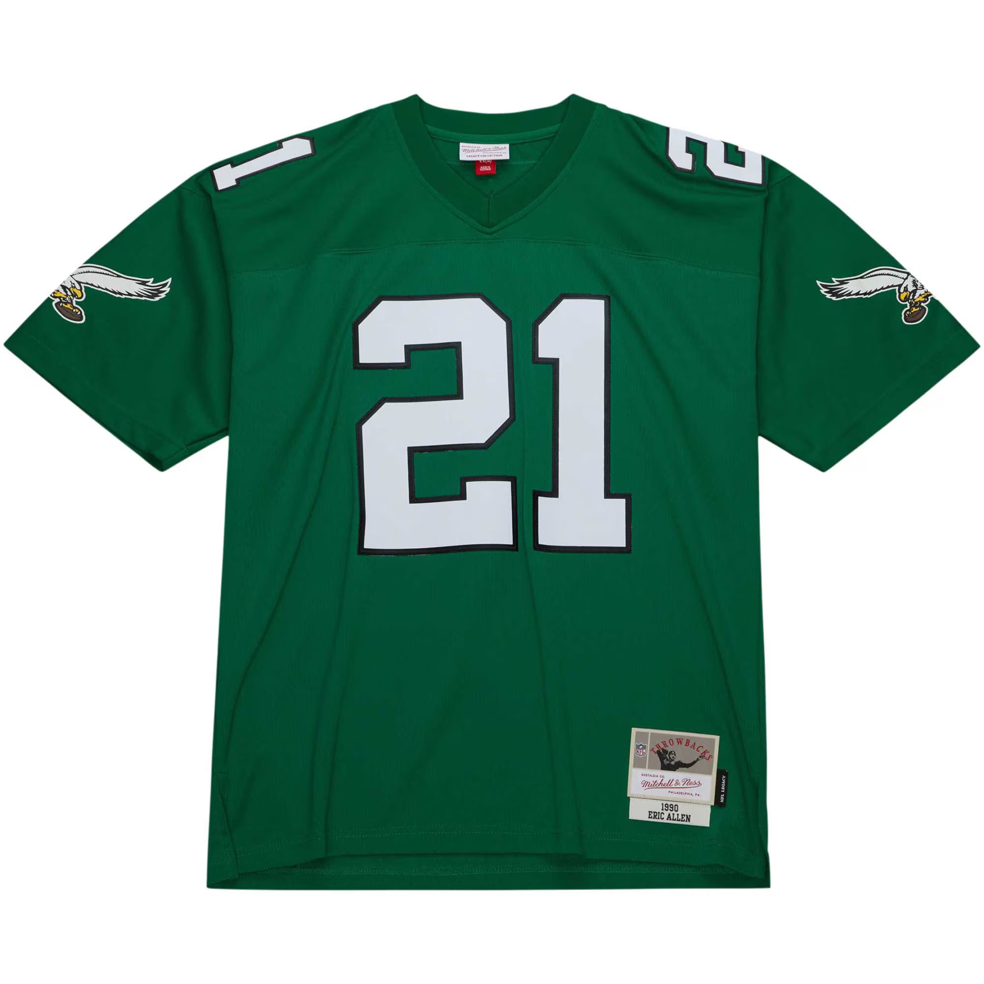 Eric Allen Philadelphia Eagles Mitchell &amp; Ness Legacy Replica Jersey - Kelly Green