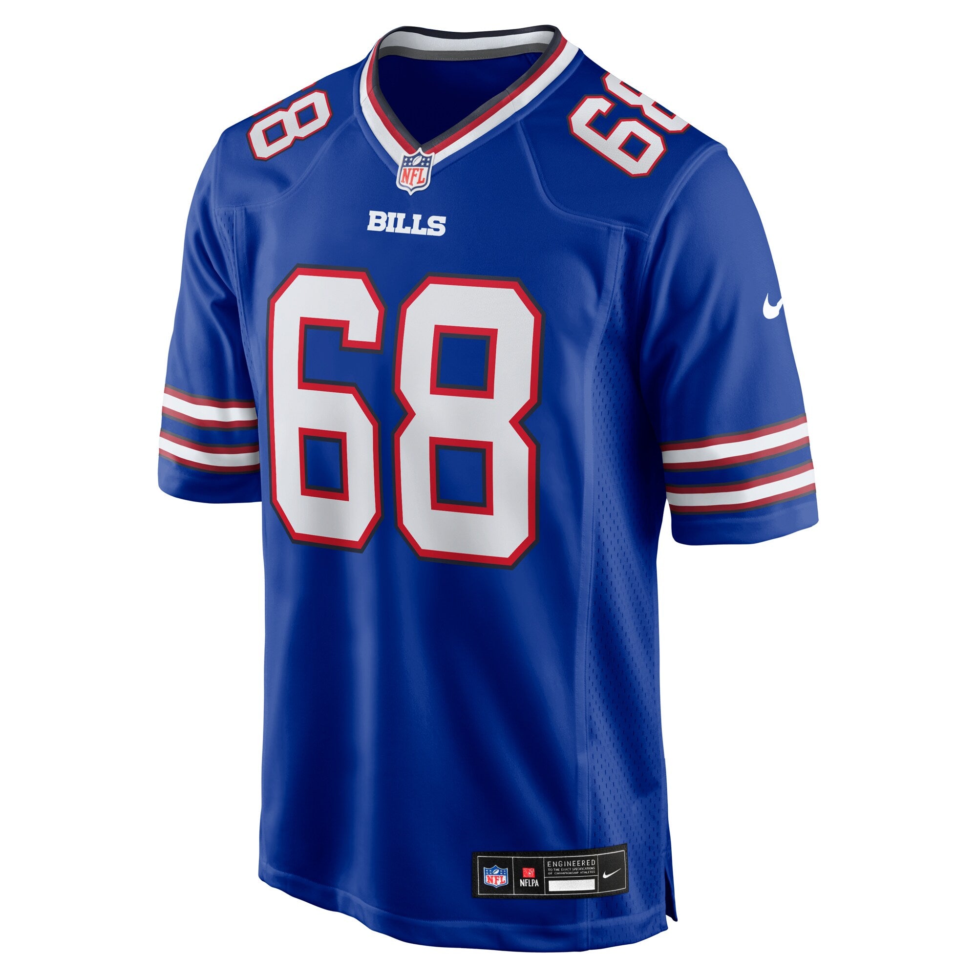 Joe DeLamielleure Buffalo Bills Nike Game Retired Player Jersey - Royal