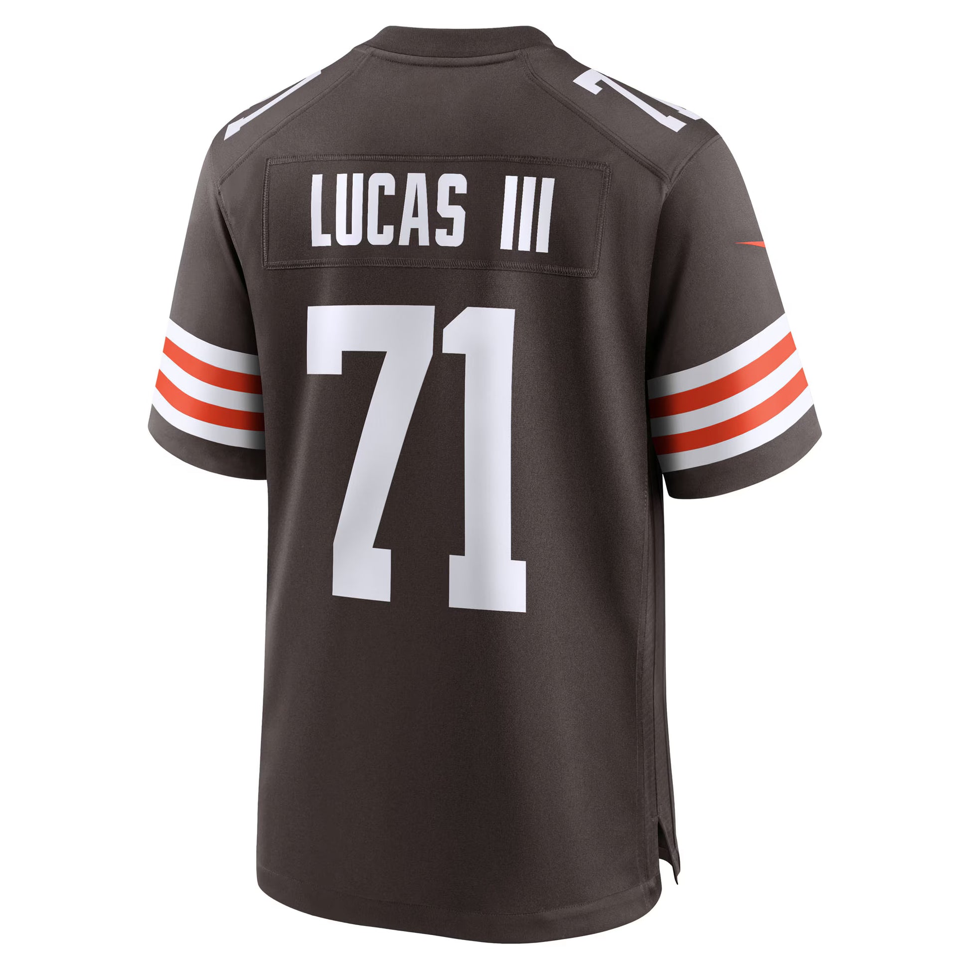 Cornelius Lucas Cleveland Browns Nike Team Game Jersey -  Brown