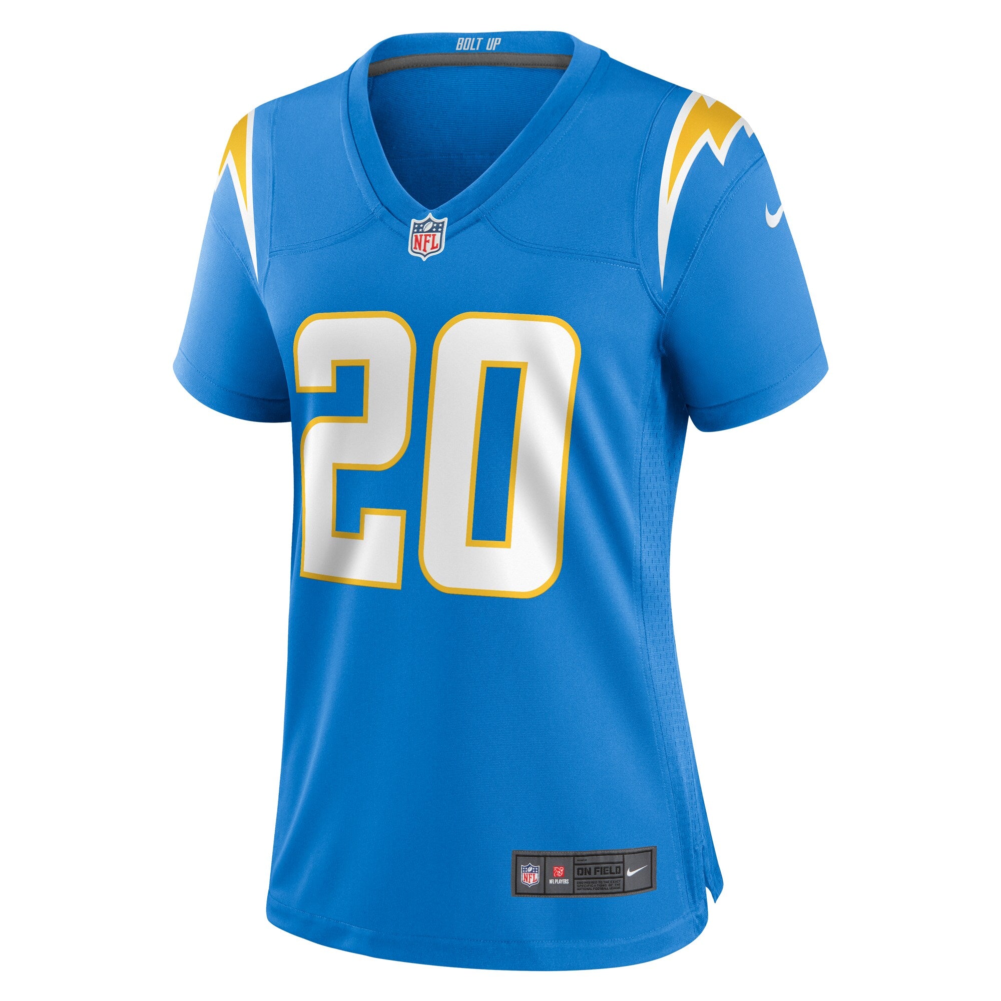 Cam Hart Los Angeles Chargers Nike Women's  Game Jersey -  Powder Blue