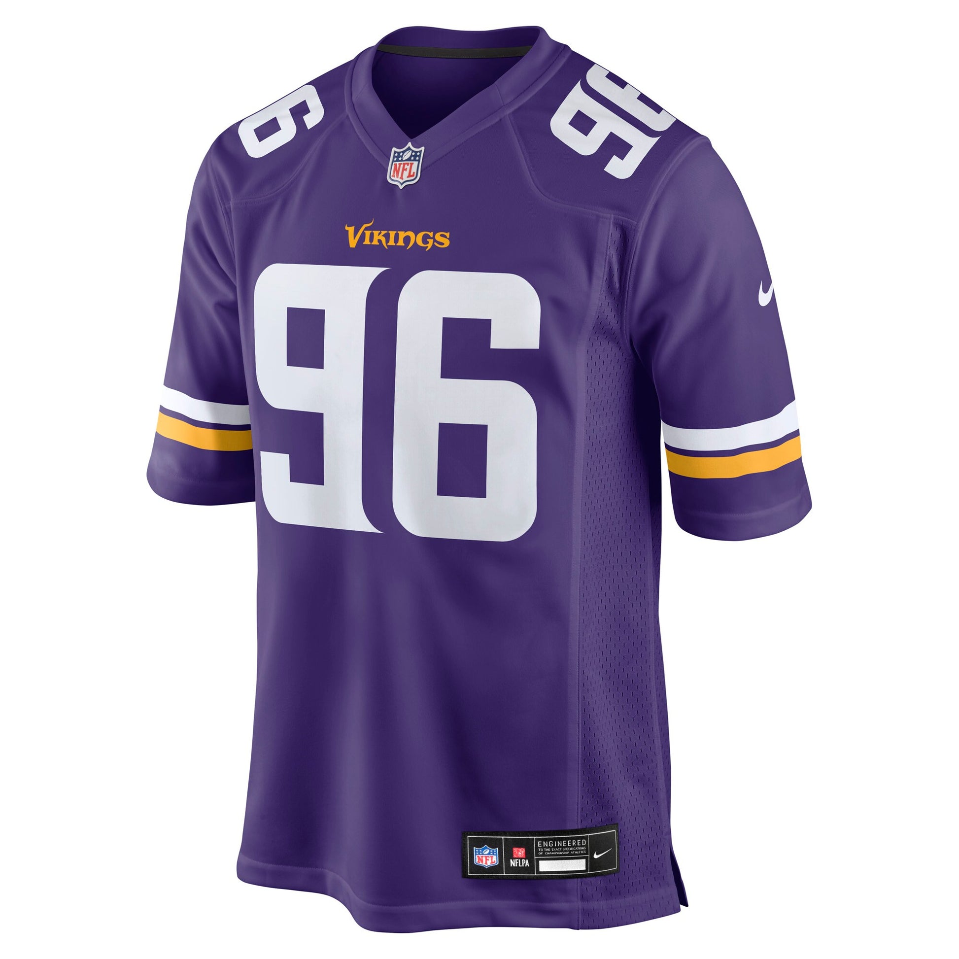 Tyler Batty Minnesota Vikings Nike Team Game Jersey -  Purple