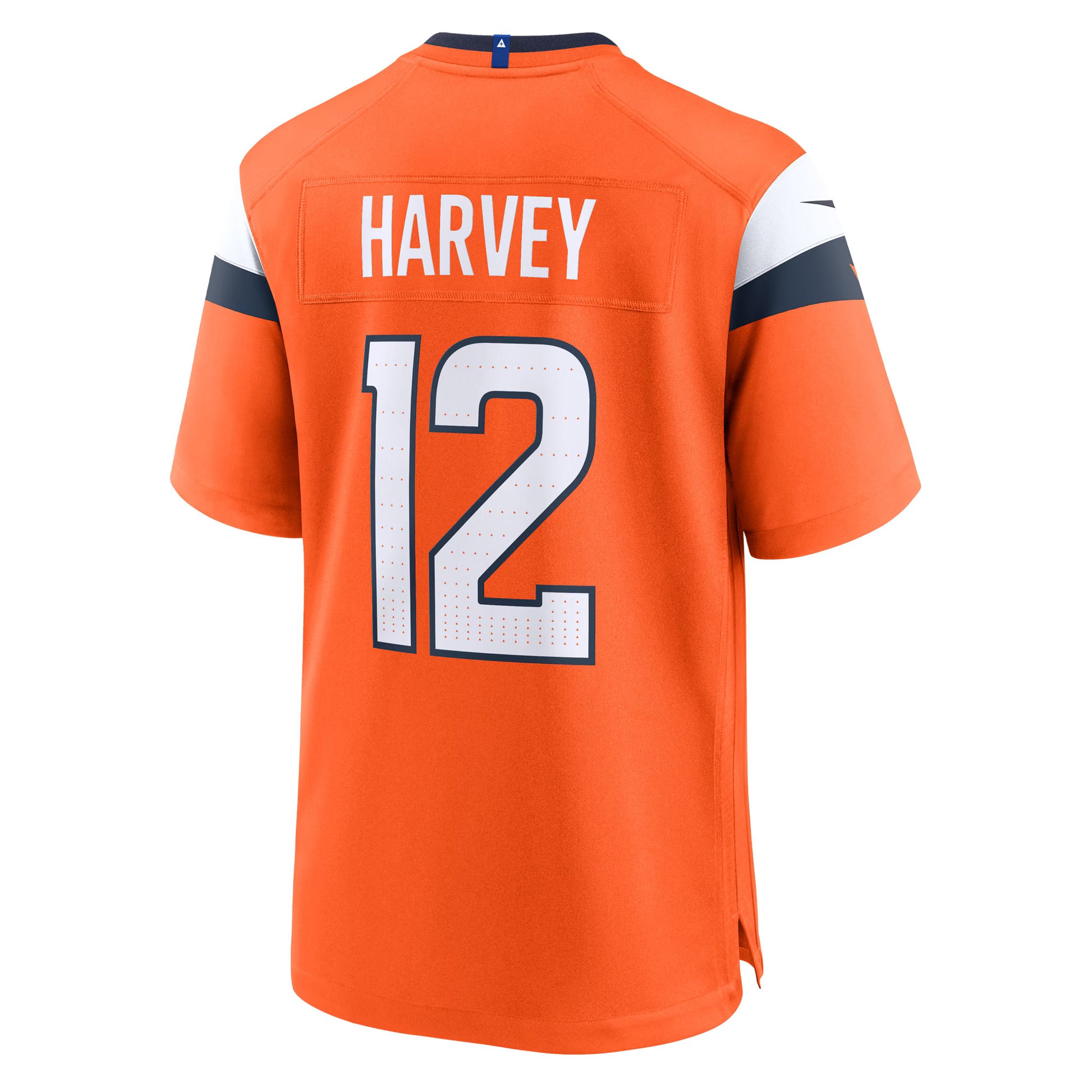 RJ Harvey Denver Broncos Nike Team Game Jersey -  Orange