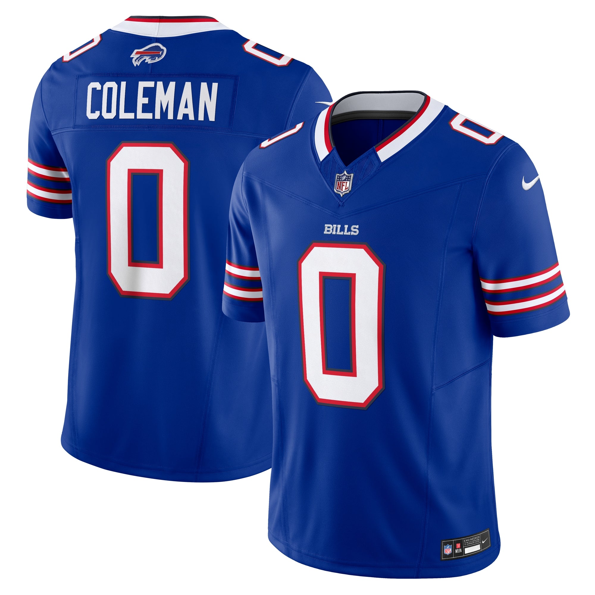 Keon Coleman Buffalo Bills Nike Team Vapor F.U.S.E. Limited Jersey - Royal