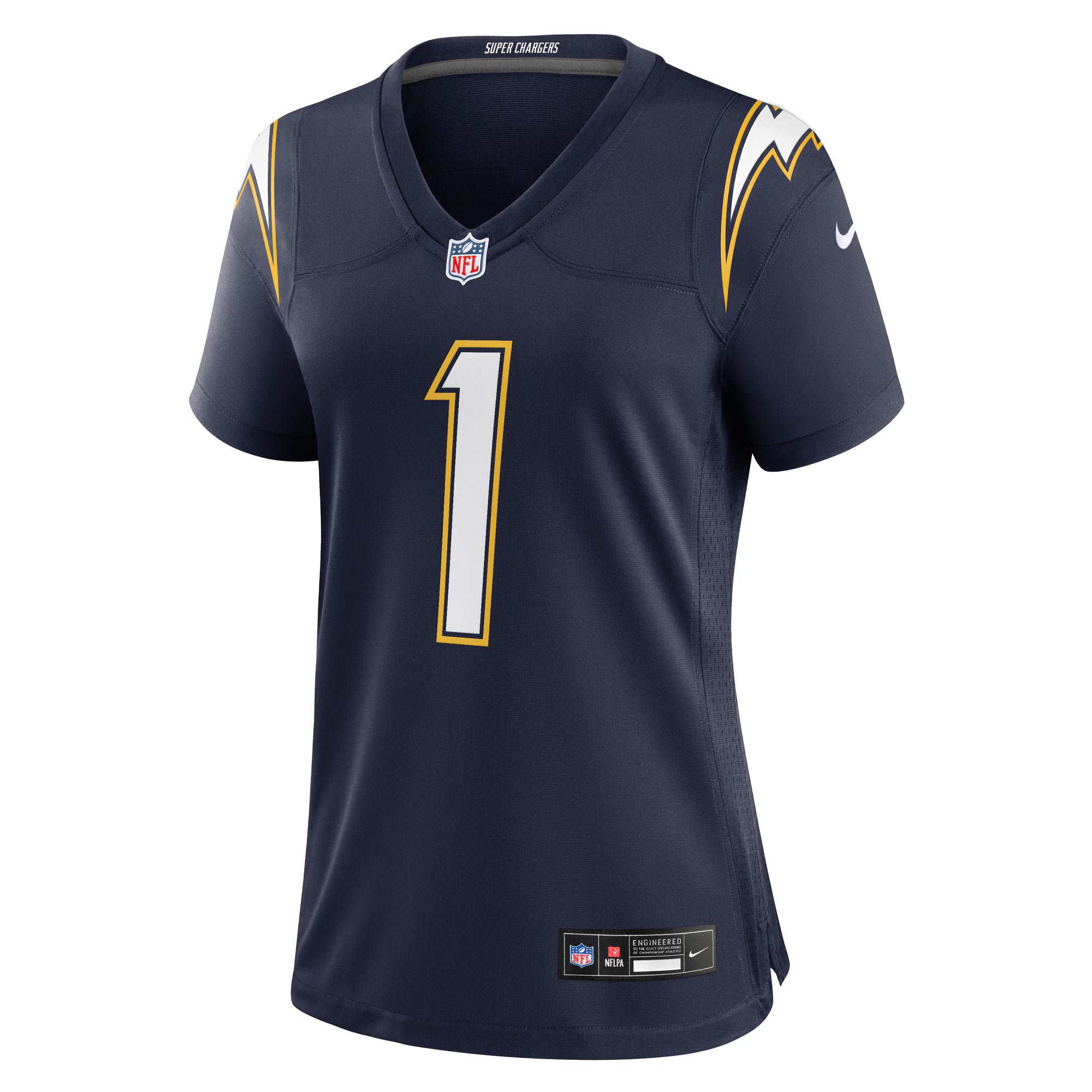 Quentin Johnston Los Angeles Chargers Nike Women's Alternate Super Chargers Game Jersey - Navy