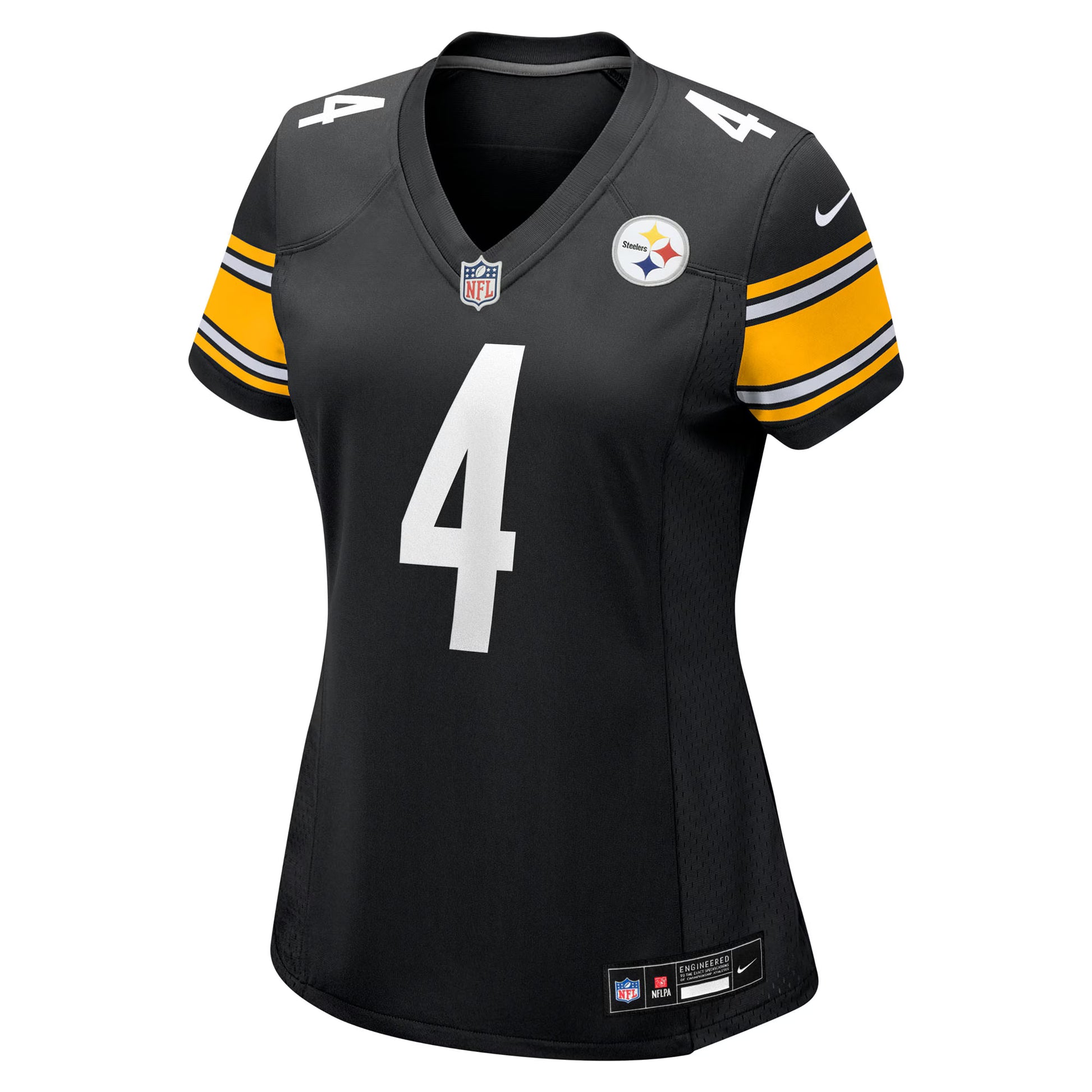 DK Metcalf Pittsburgh Steelers Nike Women's Team Game Jersey -  Black