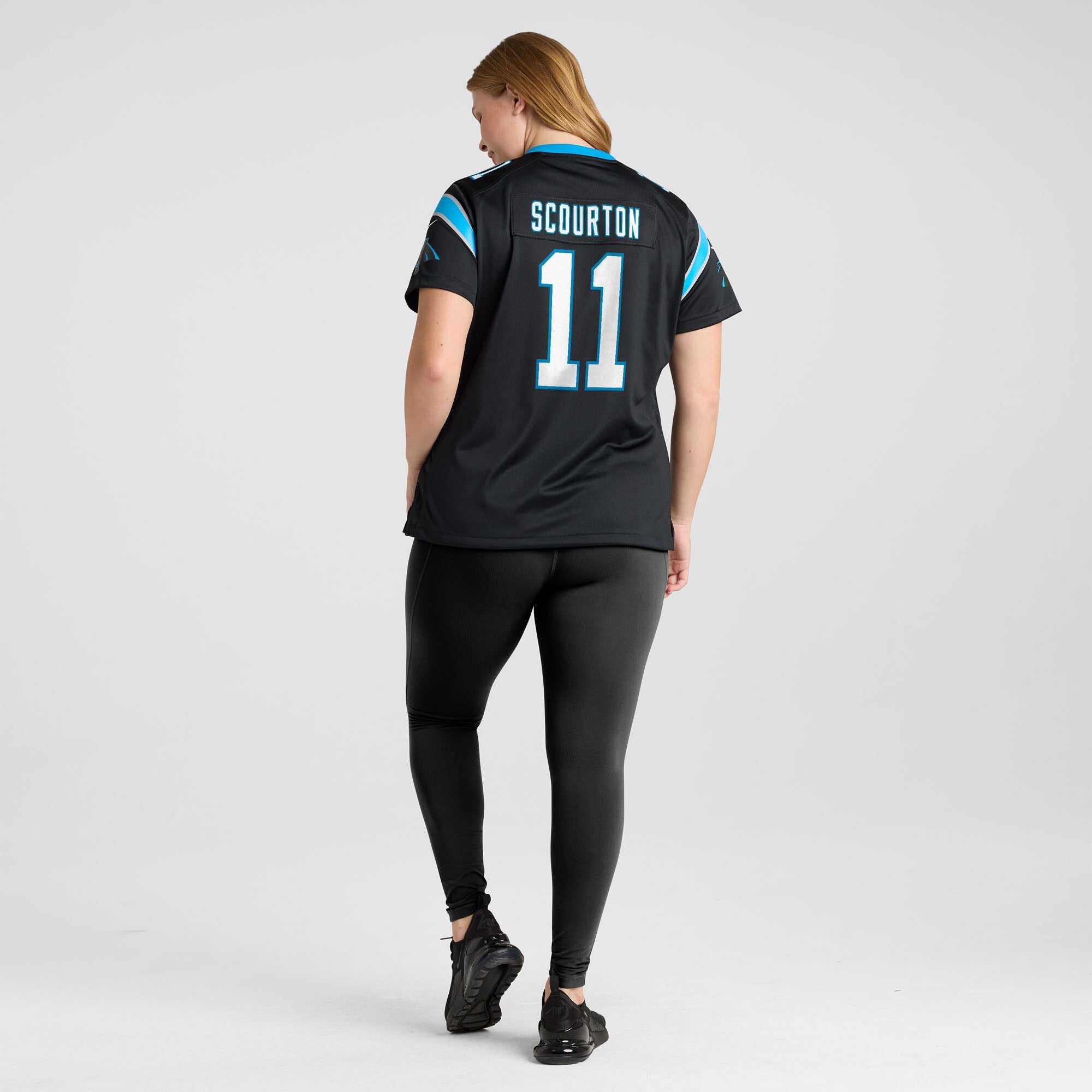 Nic Scourton Carolina Panthers Nike Women's Team Game Jersey -  Black