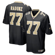 Dillon Radunz New Orleans Saints Nike Team Game Jersey -  Black