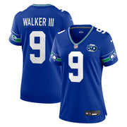 Kenneth Walker III Seattle Seahawks Nike Women's Alternate 2 50th Season Game Jersey - Royal