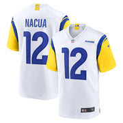 Puka Nacua Los Angeles Rams Nike Game Player Jersey - White
