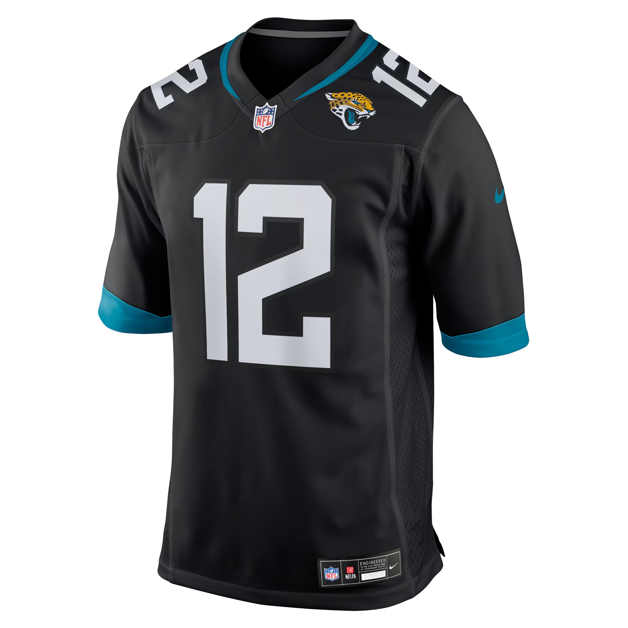 Travis Hunter Jacksonville Jaguars Nike 2025 NFL Draft First Round Pick Alternate Game Player Jersey - Black