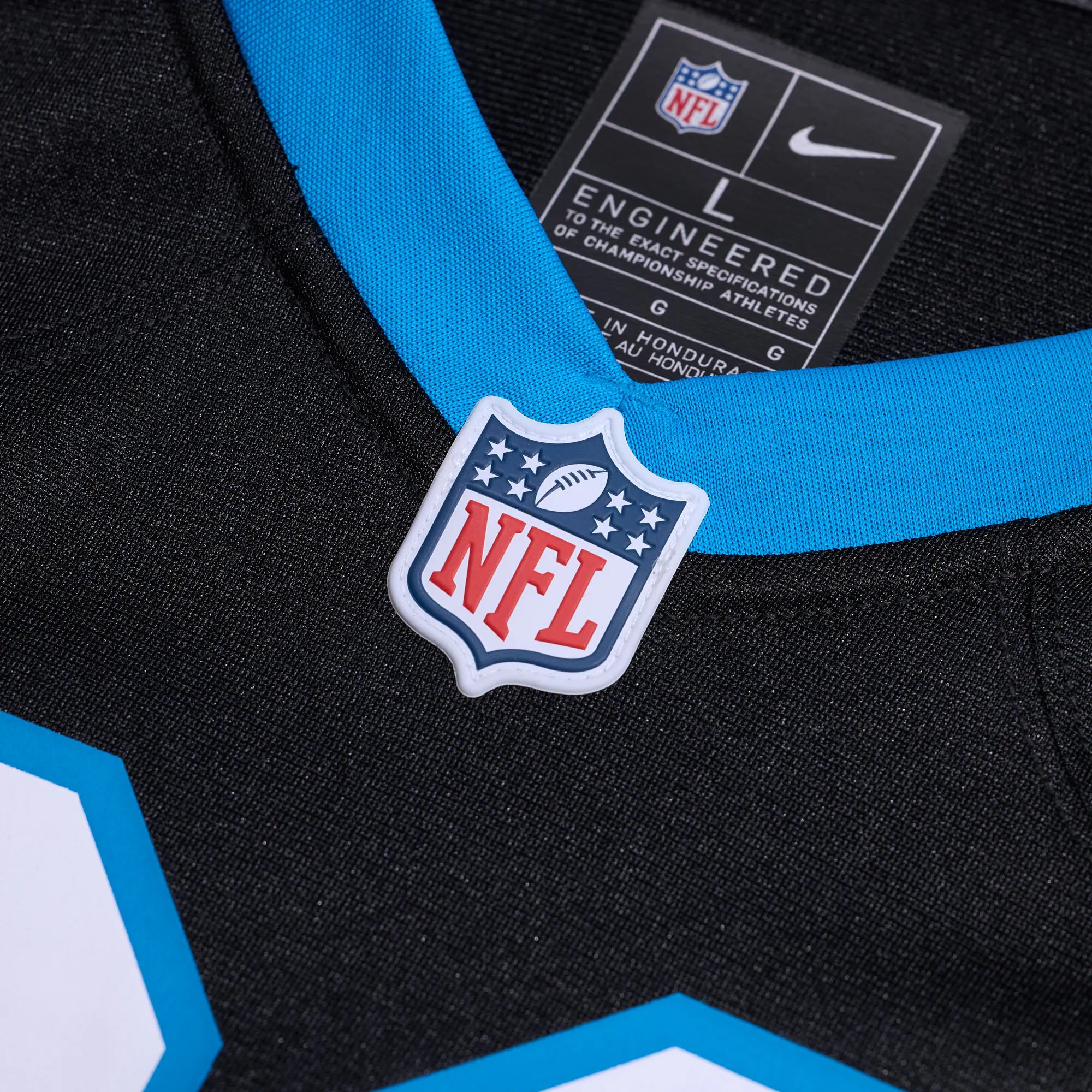 Damien Lewis Carolina Panthers Nike  Game Jersey -  Black