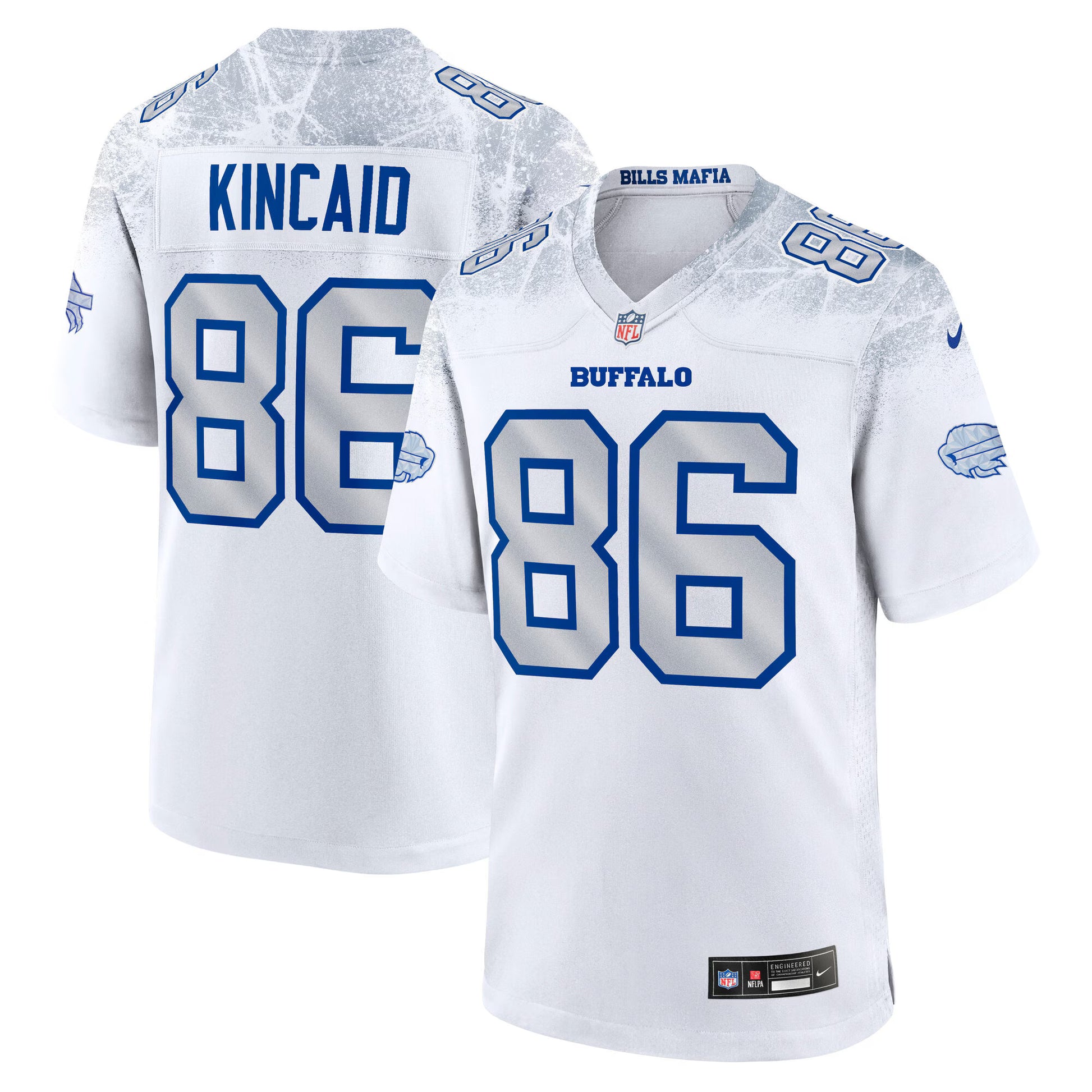 Dalton Kincaid Buffalo Bills Nike 2025 Rivalries Collection Game Jersey - White