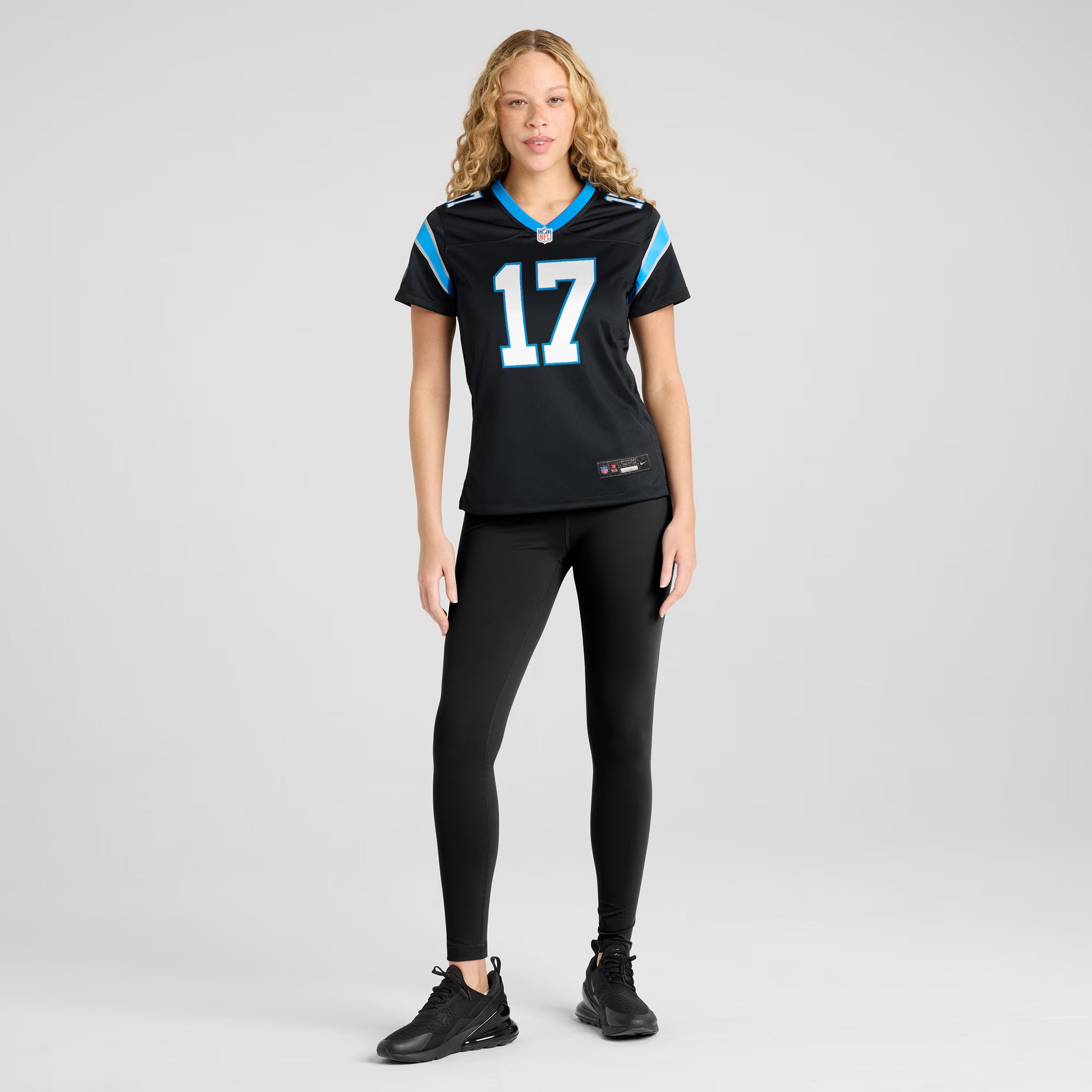 Xavier Legette Carolina Panthers Nike Women's Game Jersey -  Black