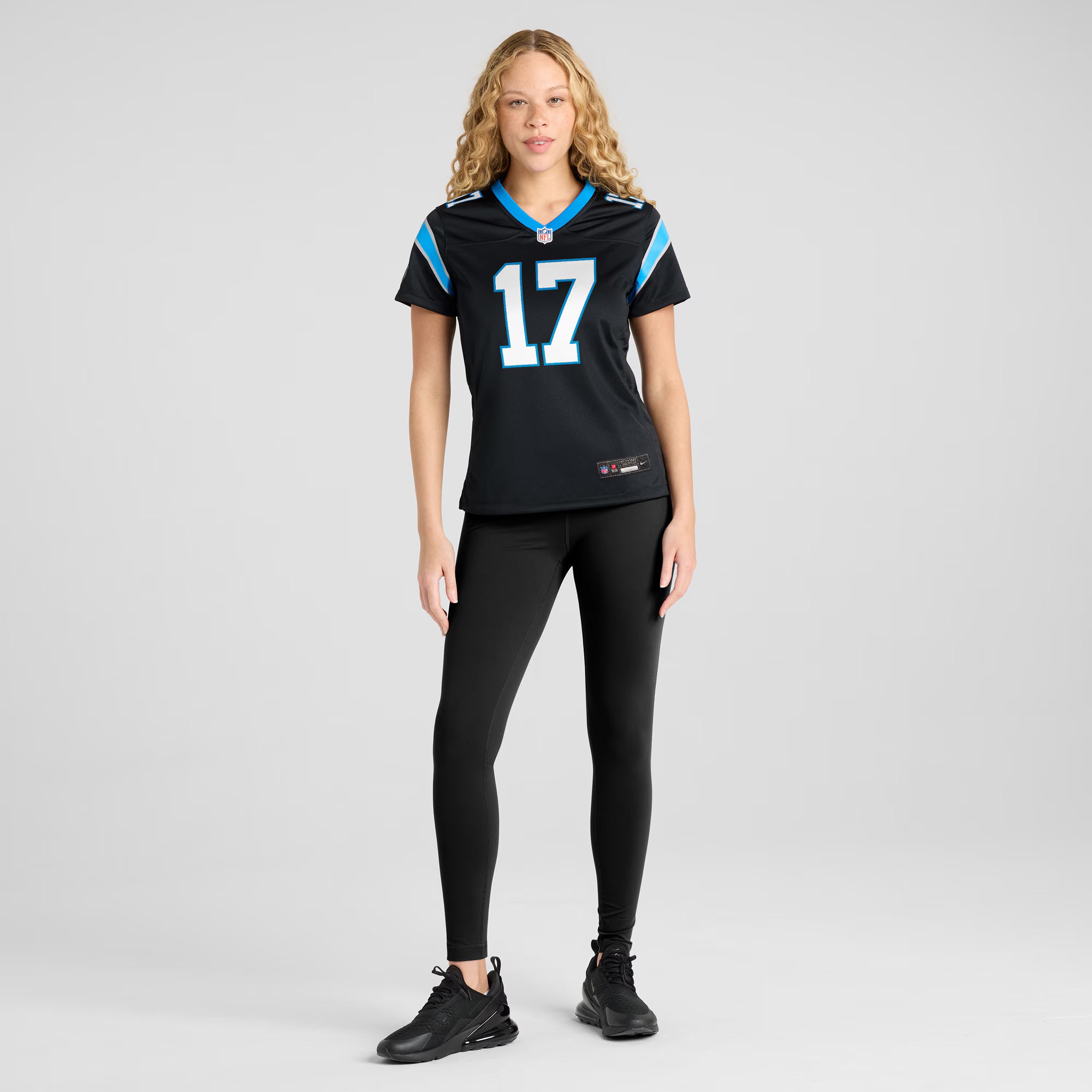 Xavier Legette Carolina Panthers Nike Women's Game Jersey -  Black