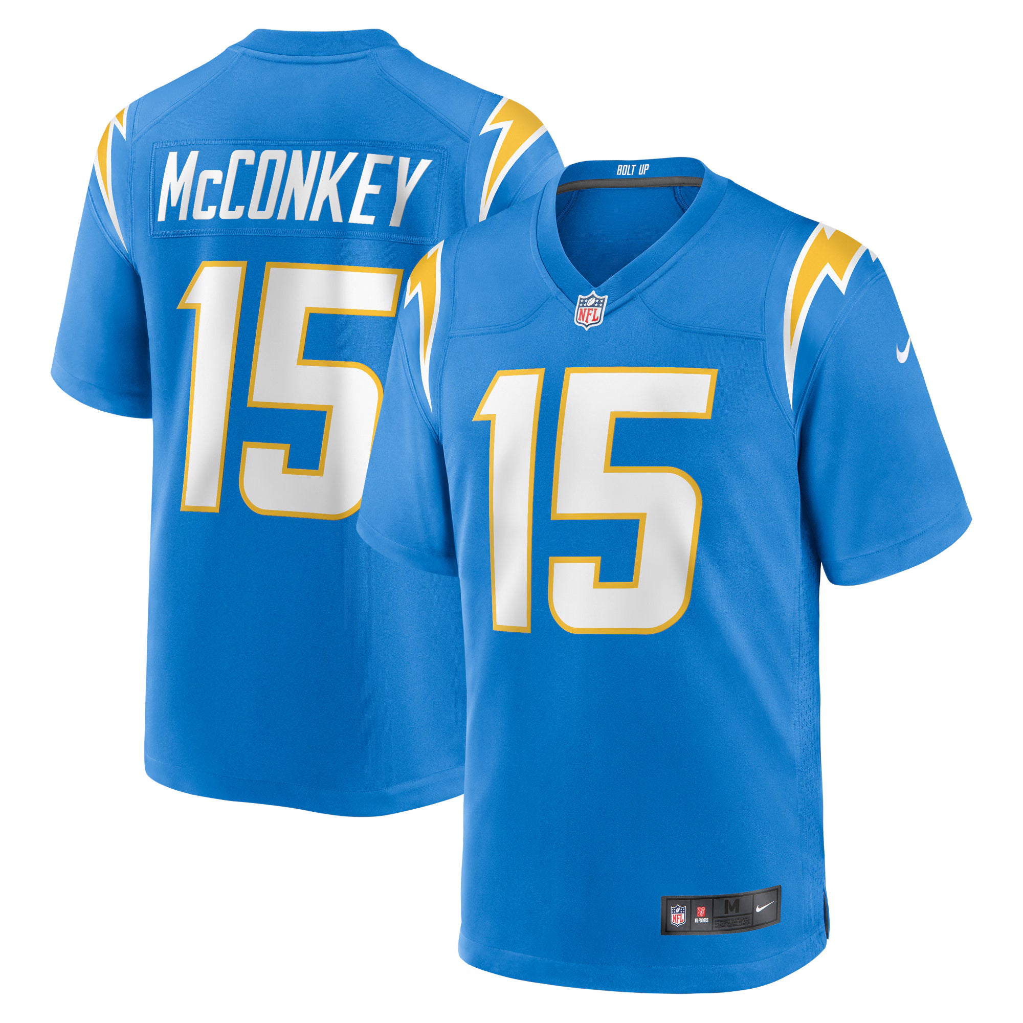 Ladd McConkey Los Angeles Chargers Nike  Player Game Jersey - Powder Blue