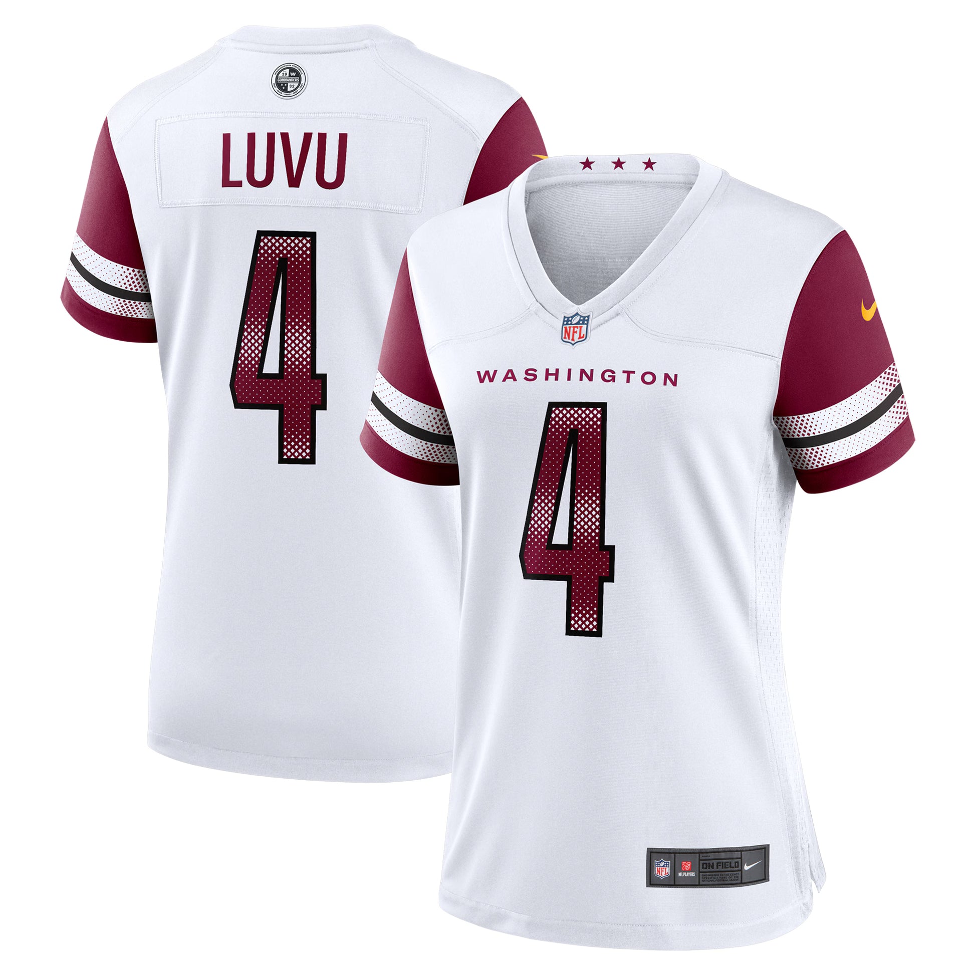 Frankie Luvu Washington Commanders Nike Women's Game Jersey -  White