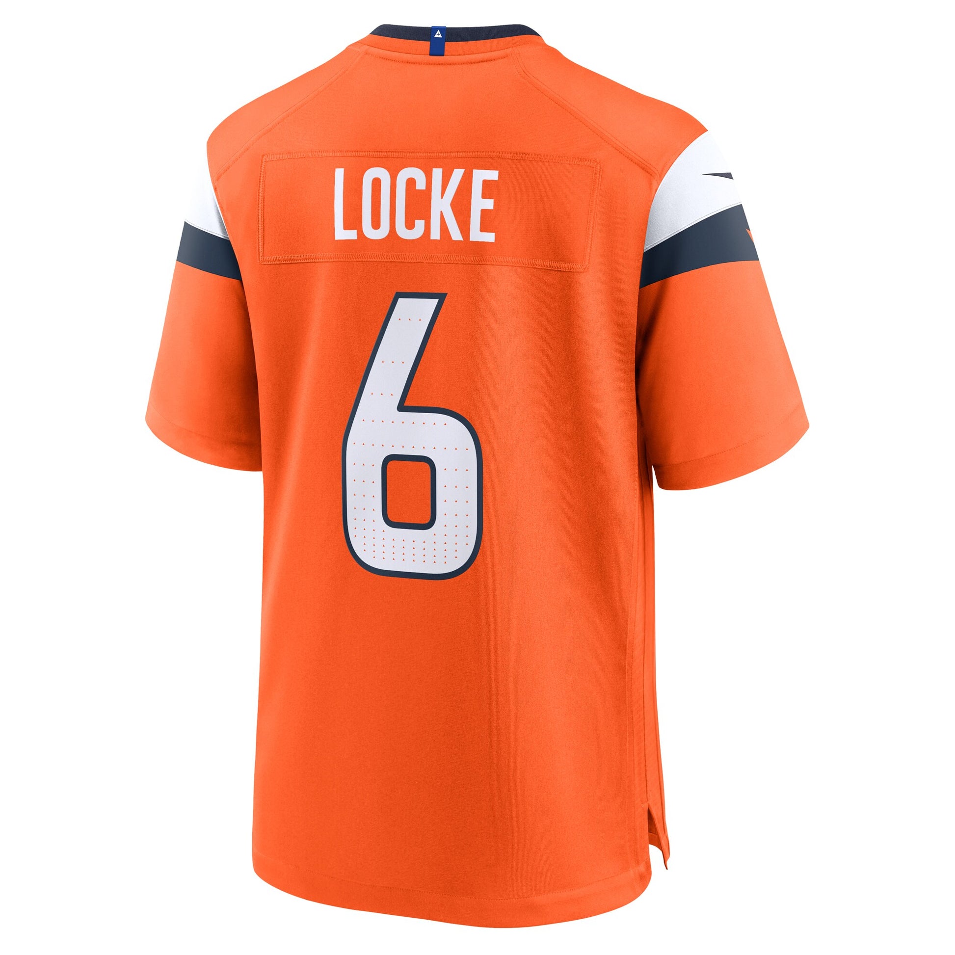 P.J. Locke Denver Broncos Nike Team Game Jersey -  Orange