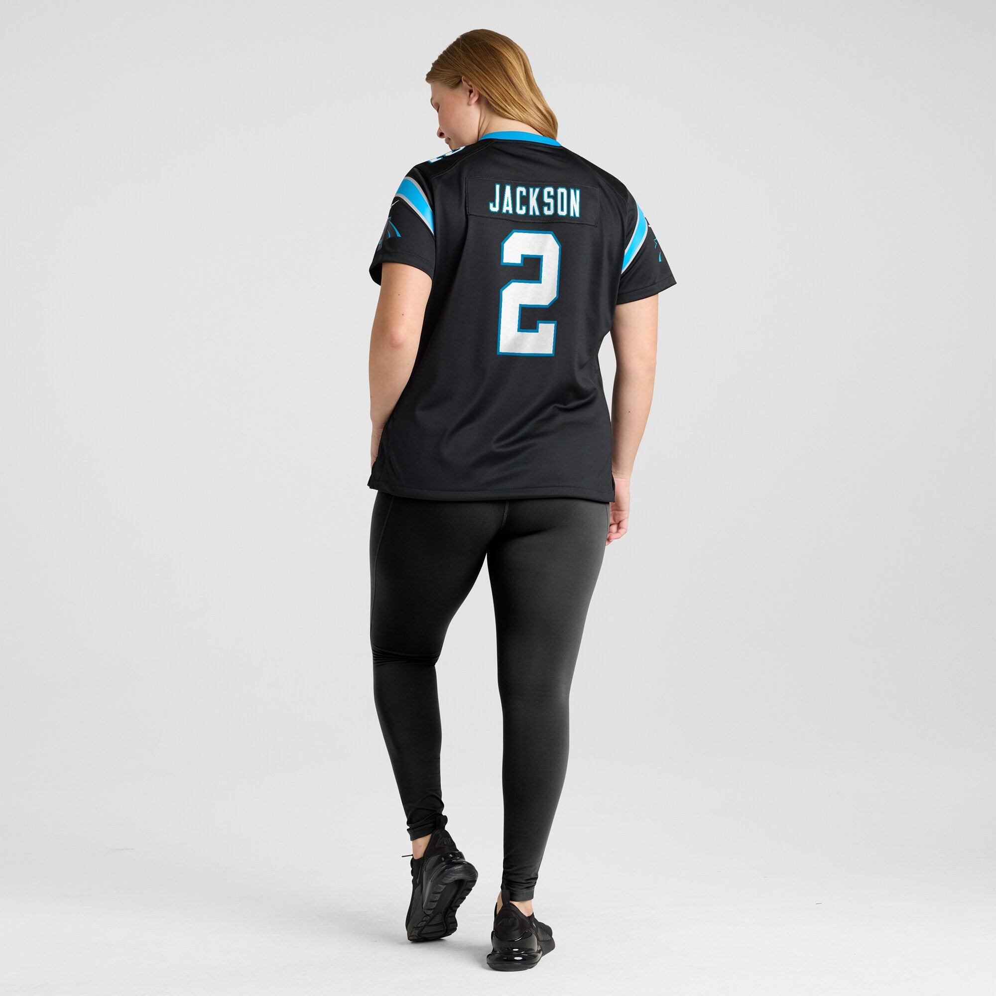 Mike Jackson Carolina Panthers Nike Women's  Game Jersey -  Black