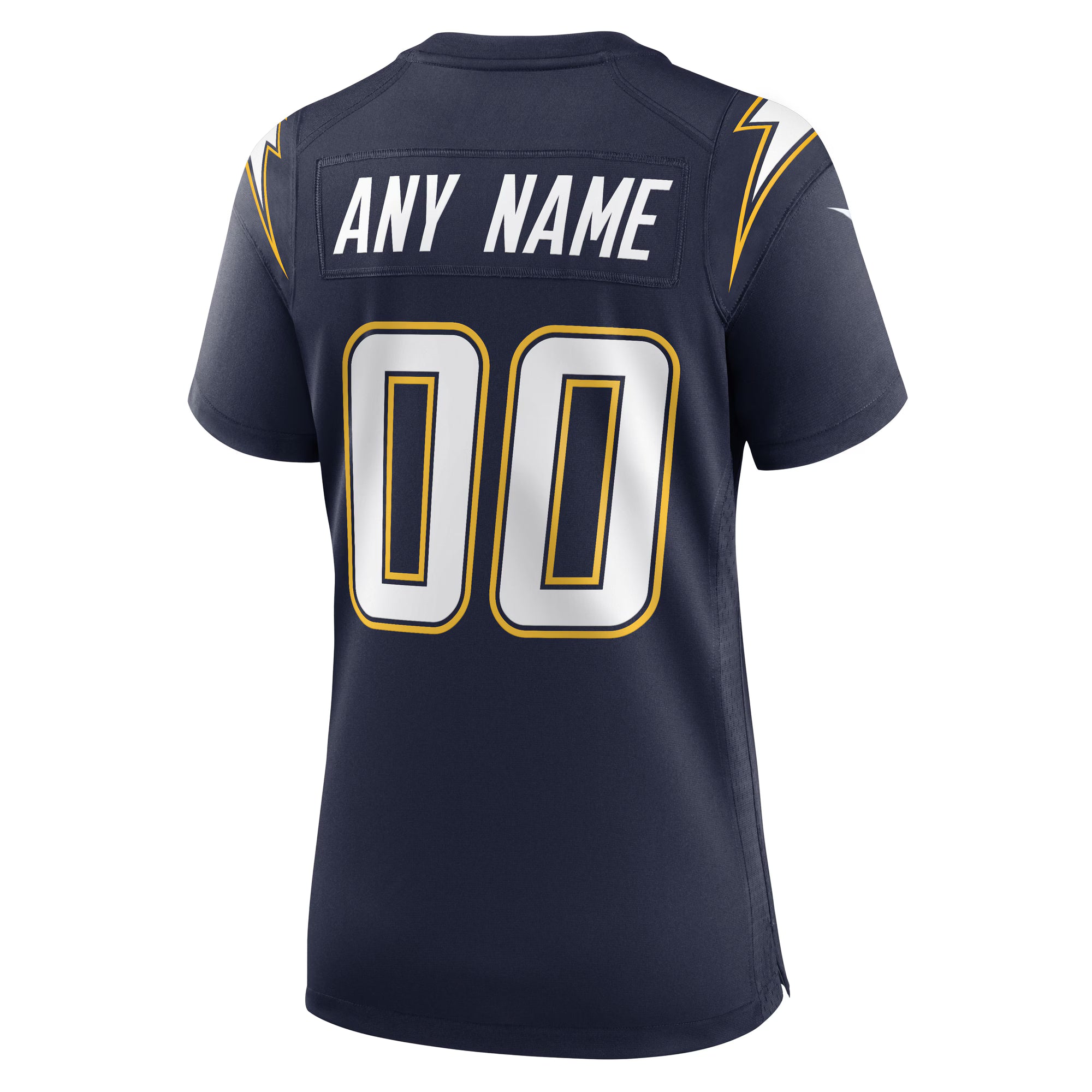Los Angeles Chargers Nike Women's Alternate Super Chargers Game Custom Jersey - Navy