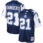 Deion Sanders Dallas Cowboys Mitchell &amp; Ness Big &amp; Tall 1995 Retired Player Replica Jersey - Navy