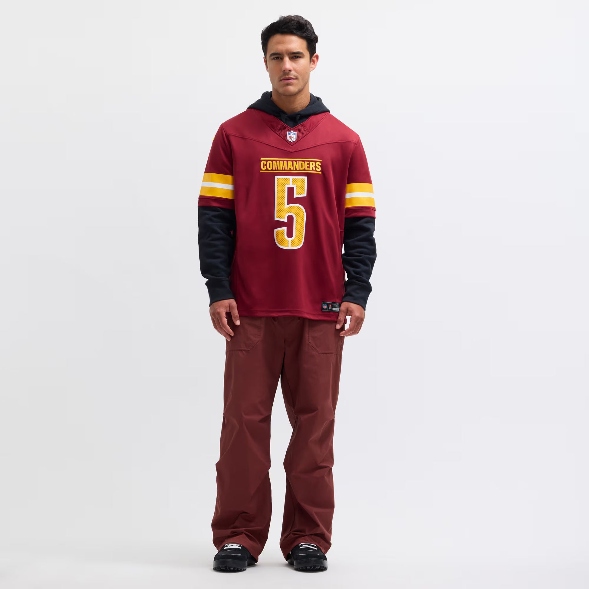 Jayden Daniels Washington Commanders Nike Vapor F.U.S.E. Limited Jersey - Burgundy