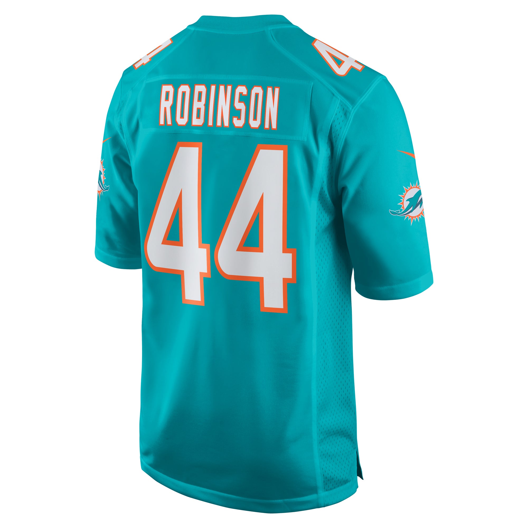 Chop Robinson Miami Dolphins Nike  Player Game Jersey - Aqua