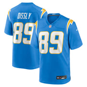 Will Dissly Los Angeles Chargers Nike Team Game Jersey -  Powder Blue