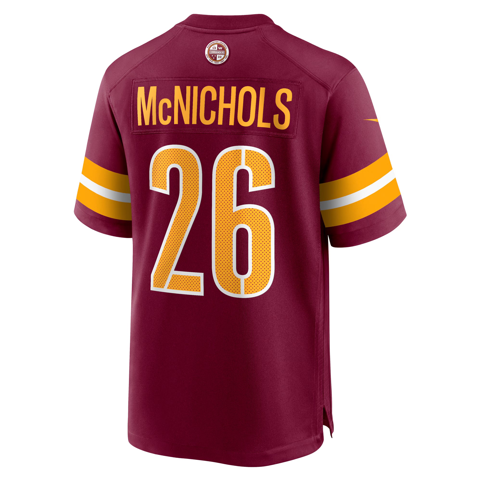 Jeremy McNichols Washington Commanders Nike  Game Jersey -  Burgundy