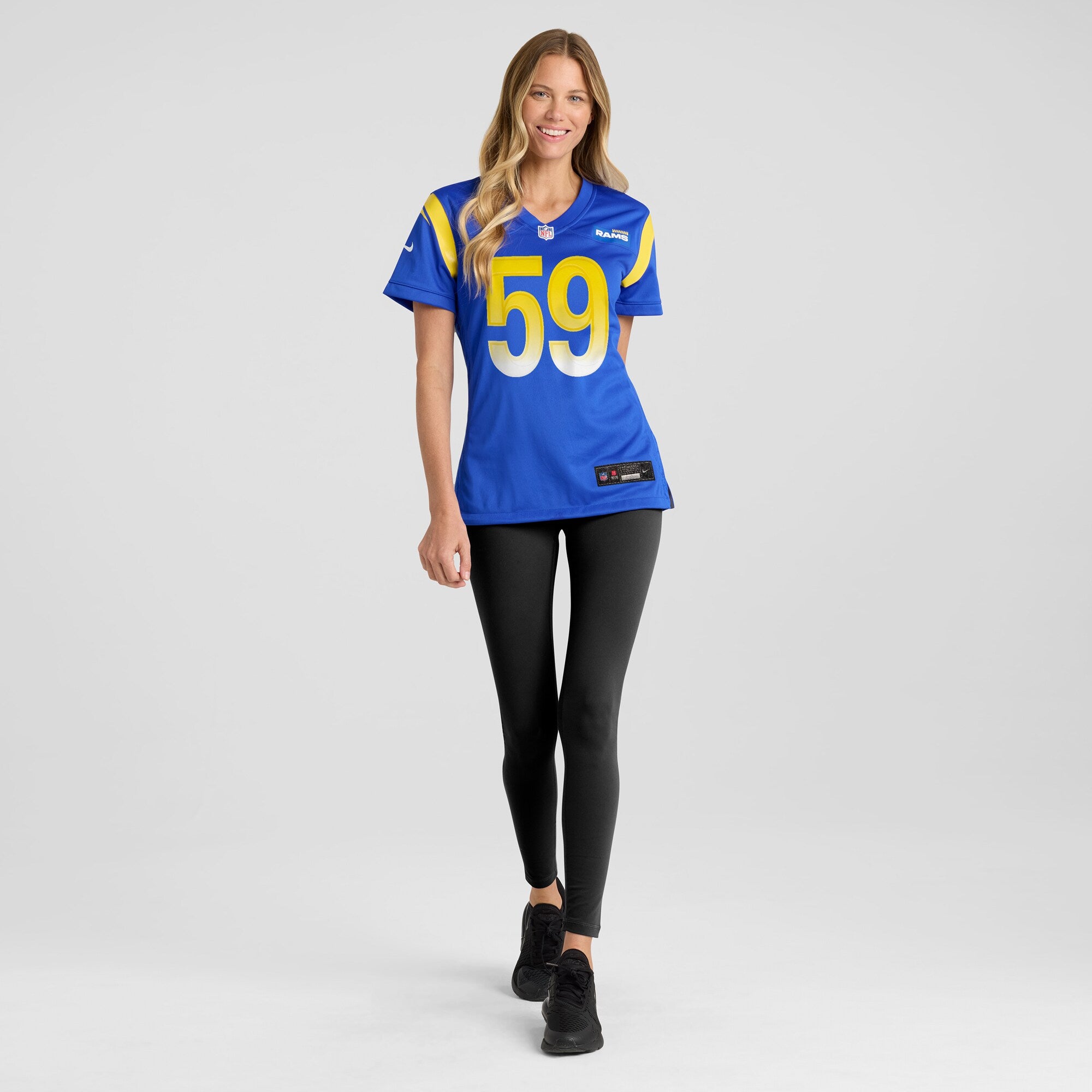 London Fletcher Los Angeles Rams Nike Women's Game Retired Player Jersey - Royal
