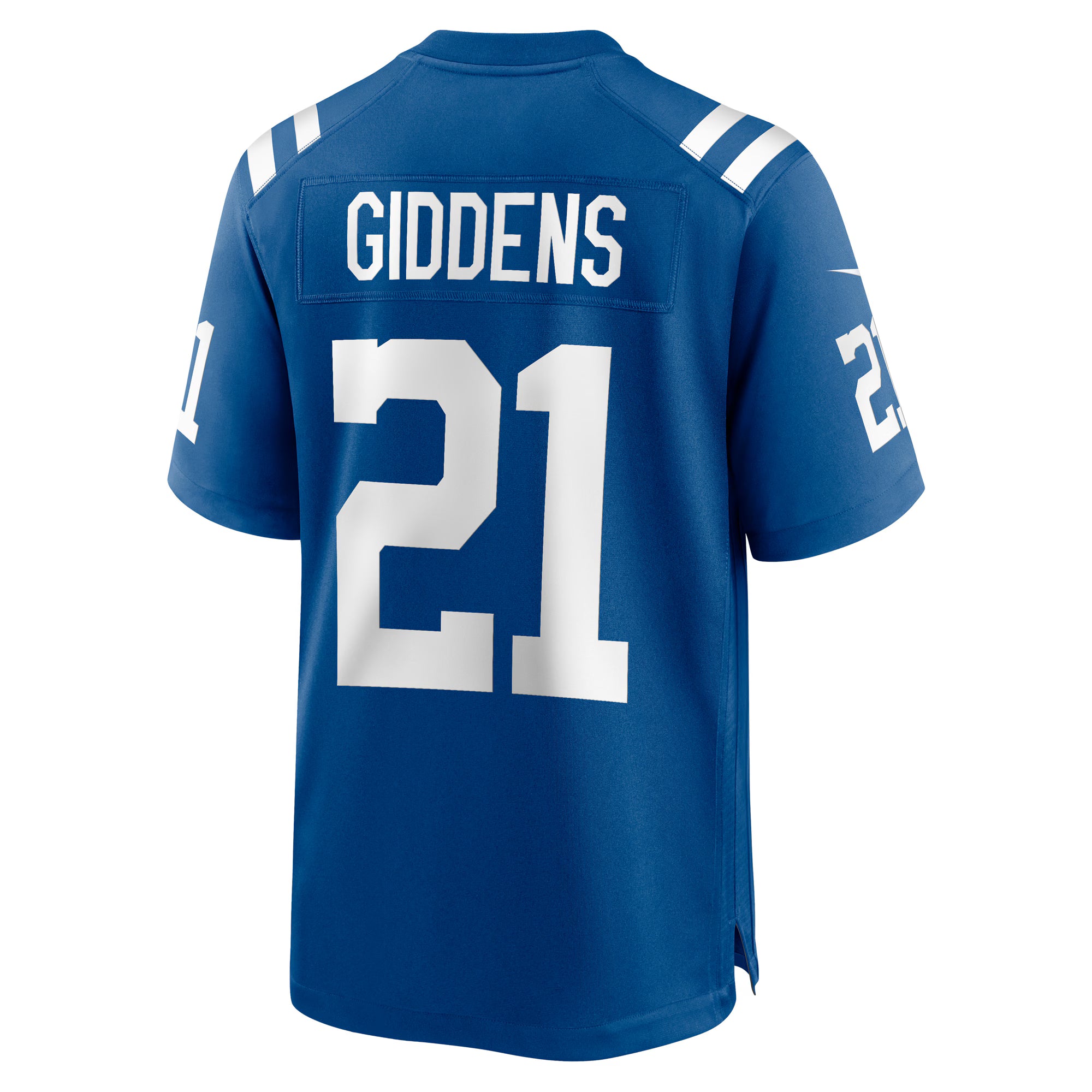 DJ Giddens Indianapolis Colts Nike Team Game Jersey -  Royal