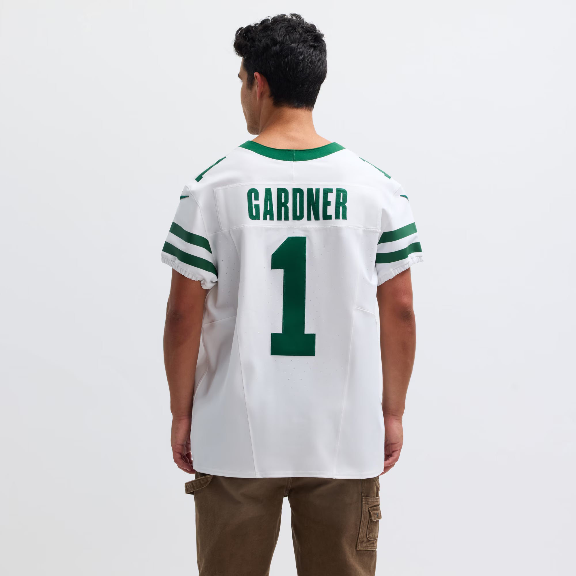 Ahmad Sauce Gardner New York Jets Nike Alternate Vapor F.U.S.E. Elite Jersey - White