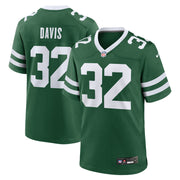 Isaiah Davis New York Jets Nike Team Game Jersey - Legacy Green