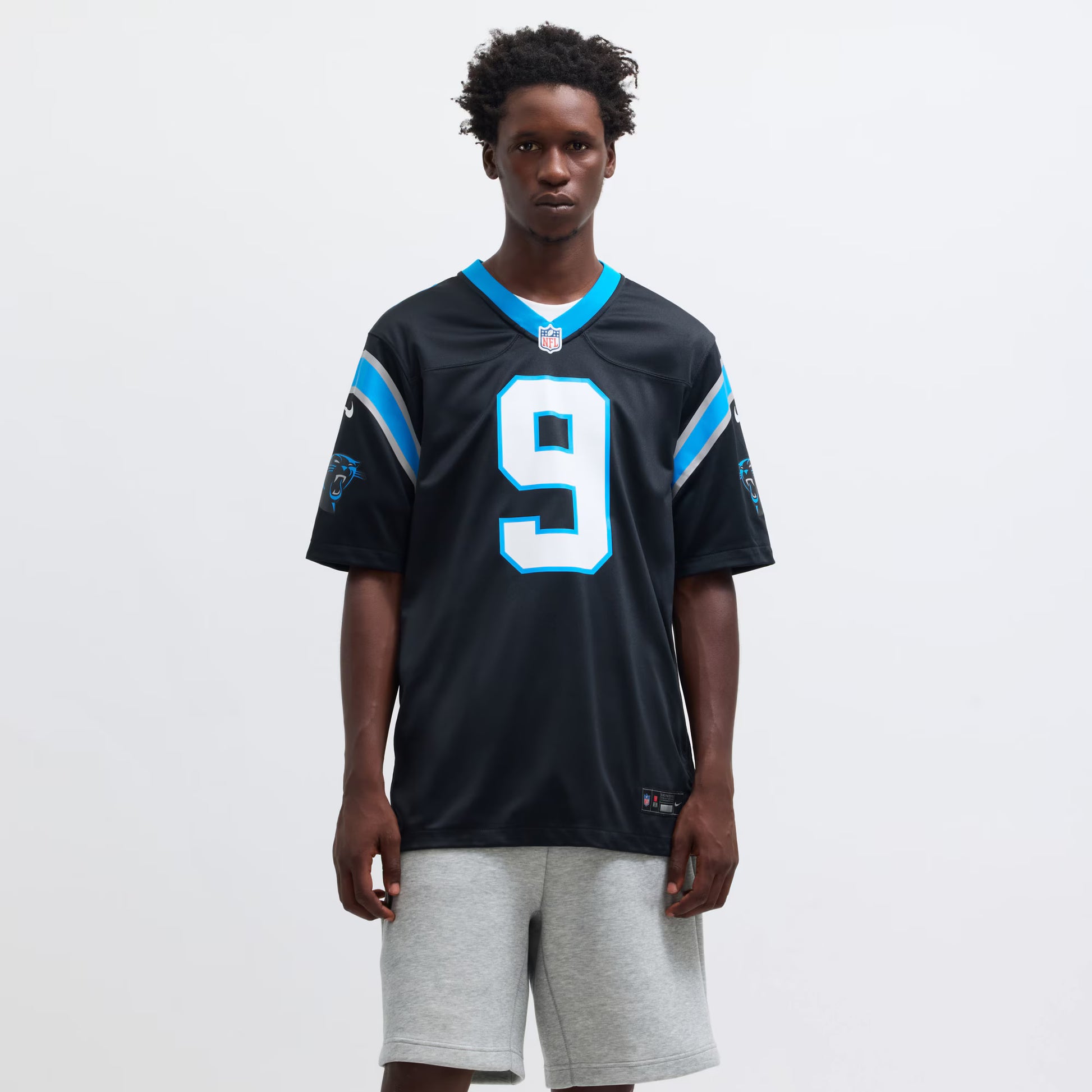 Bryce Young Carolina Panthers Nike Team Game Jersey - Black