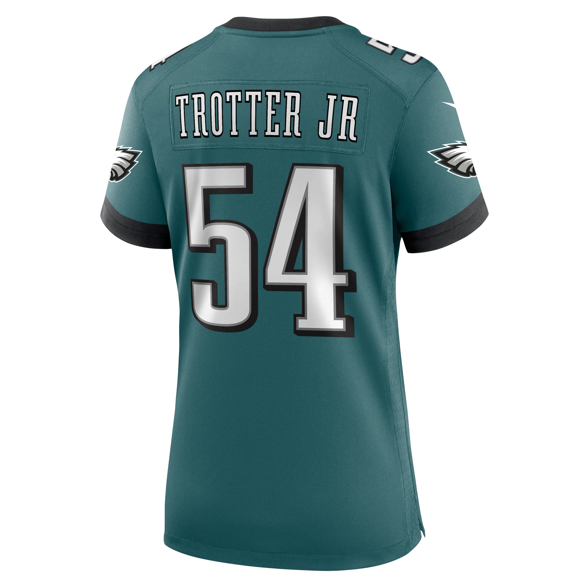 Jeremiah Trotter Jr. Philadelphia Eagles Nike Women's Team Game Jersey - Midnight Green