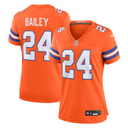 Champ Bailey Denver Broncos Nike Women's Mile High Collection 1977 Throwback Retired Player Game Jersey - Orange