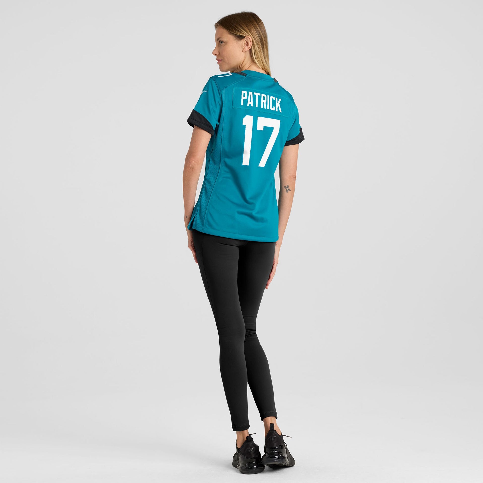 Tim Patrick Jacksonville Jaguars Nike Women's Team Game Jersey -  Teal