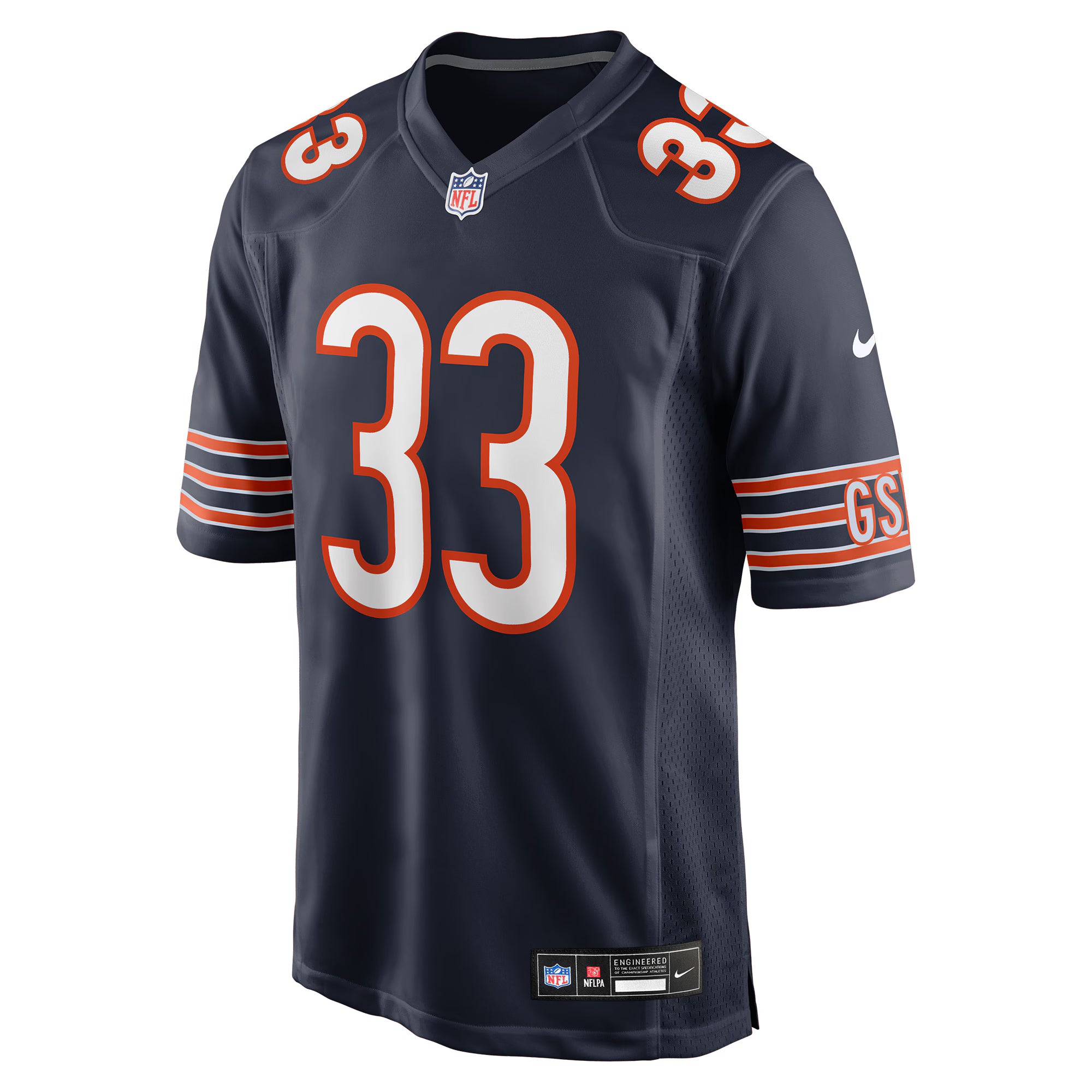 Jaylon Jones Chicago Bears Nike Team Game Jersey -  Navy