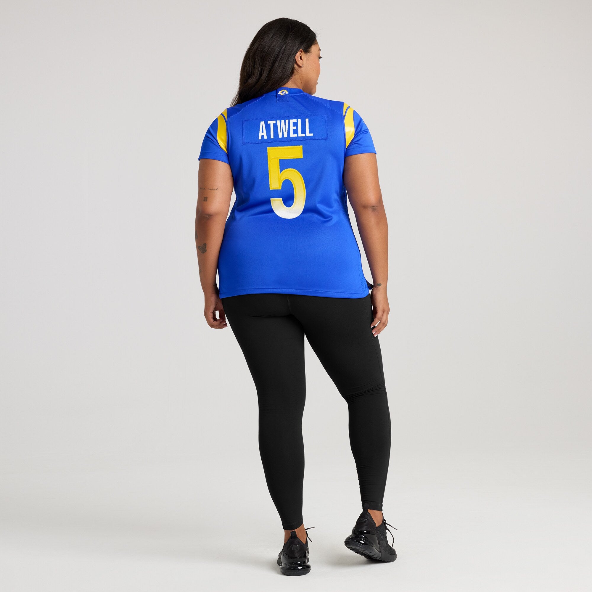 Tutu Atwell Los Angeles Rams Nike Women's Home Game Jersey - Royal