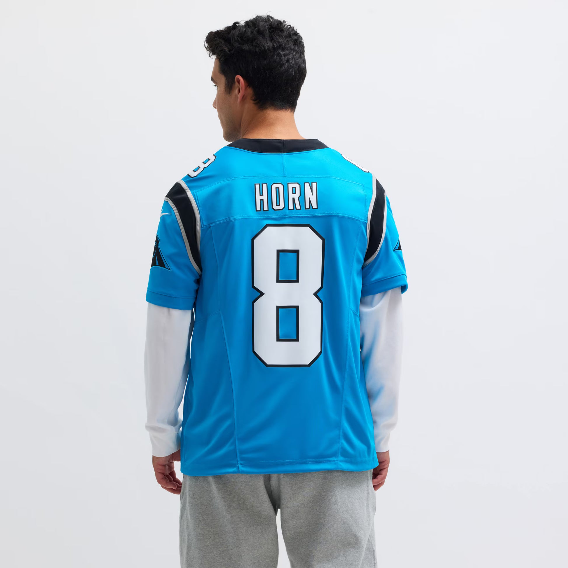 Jaycee Horn Carolina Panthers Nike Vapor F.U.S.E. Limited Jersey - Blue