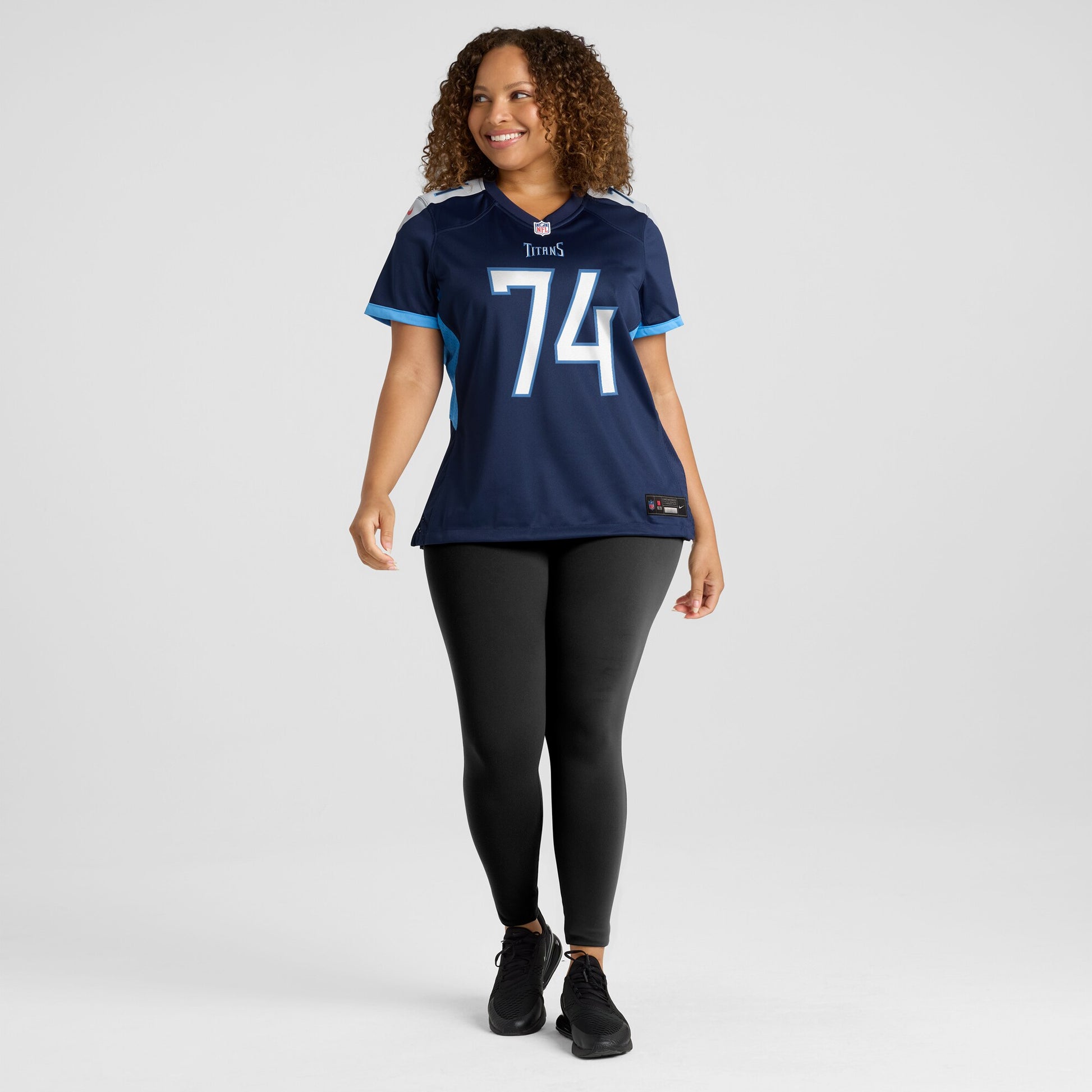 Bruce Matthews Tennessee Titans Nike Women's Retired Player Jersey - Navy